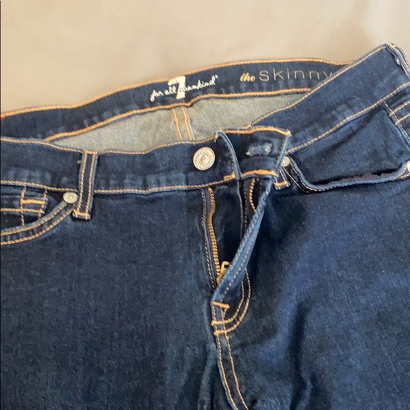 7 For All Mankind Skinny Jeans - Picture 1 of 4